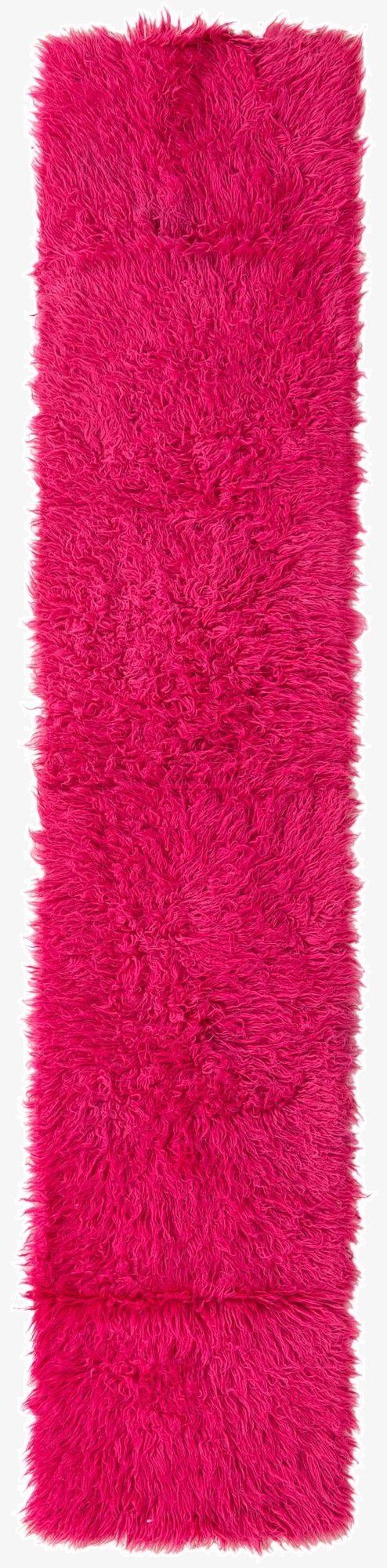 2' 5 x 11' 3  Hand Knotted Moroccan Wool Runner Rug