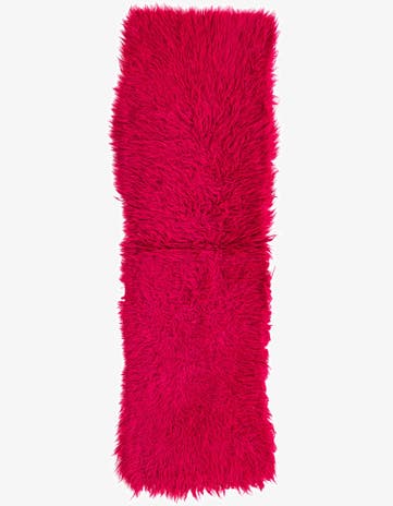 1' 8 x 5' 6 Hand Knotted Moroccan Wool Runner Rug