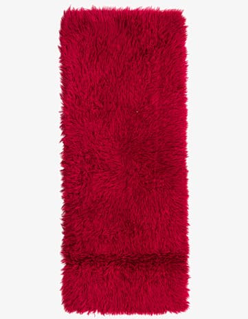 2' x 4' 9 Hand Knotted Moroccan Wool Runner Rug