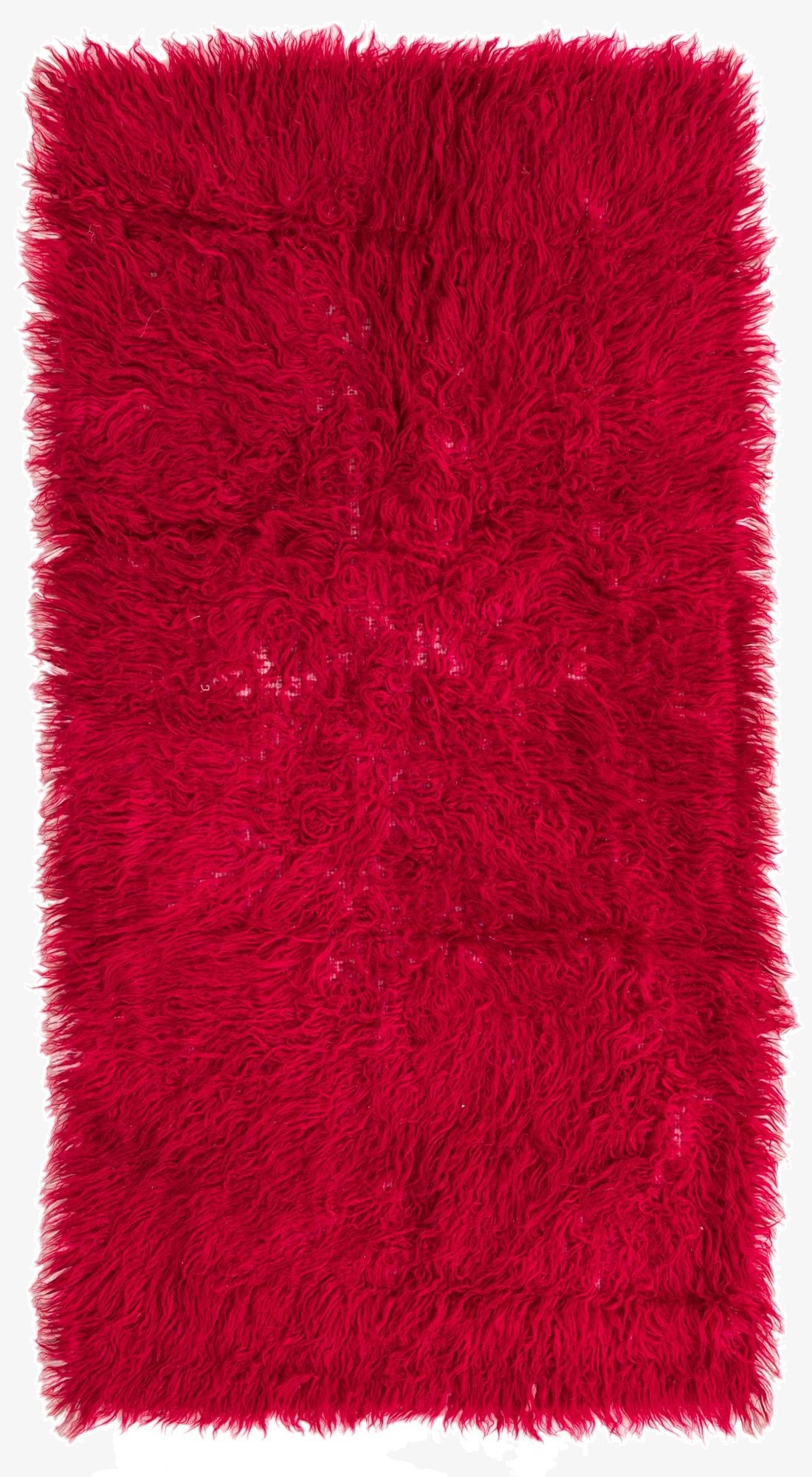 2' 5 x 4' 6  Hand Knotted Moroccan Wool Runner Rug