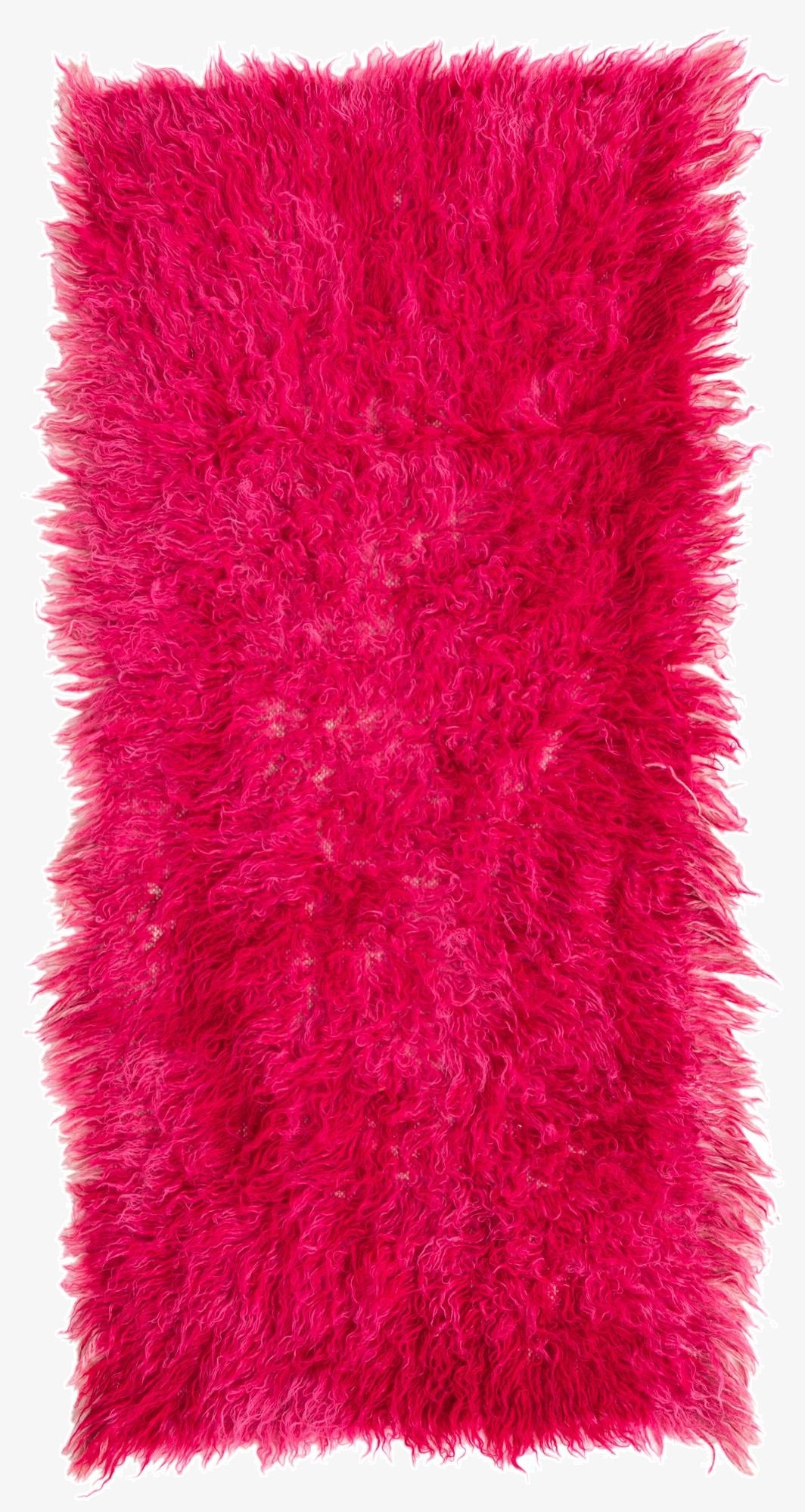 2' x 4' 6  Hand Knotted Moroccan Wool Runner Rug