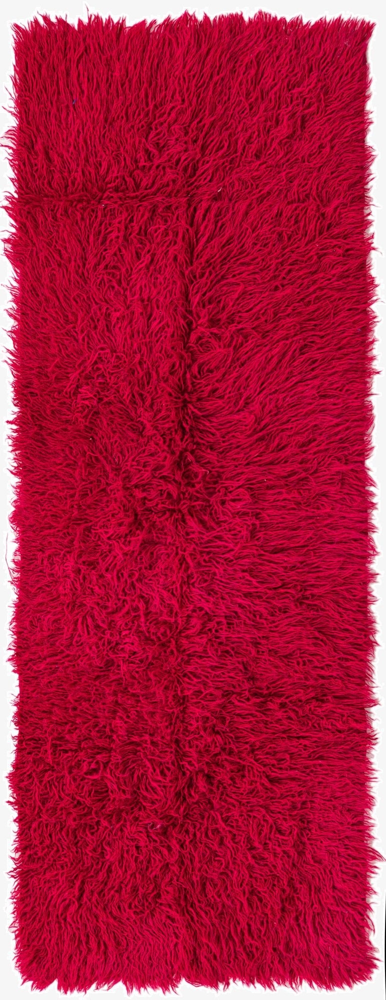 2' 5 x 7' 1  Hand Knotted Moroccan Wool Runner Rug