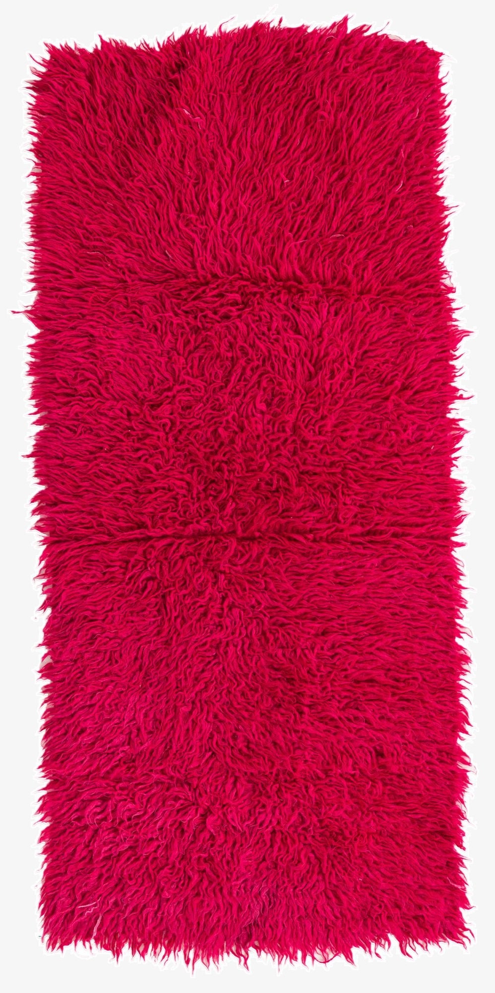 2' 9 x 5' 10  Hand Knotted Moroccan Wool Runner Rug