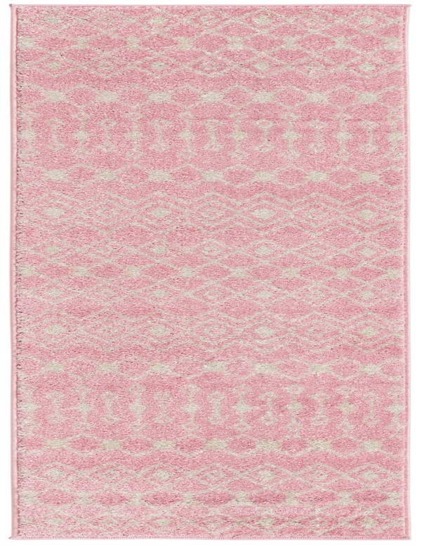 Detail image of 2' x 7' Moroccan Trellis Runner Rug