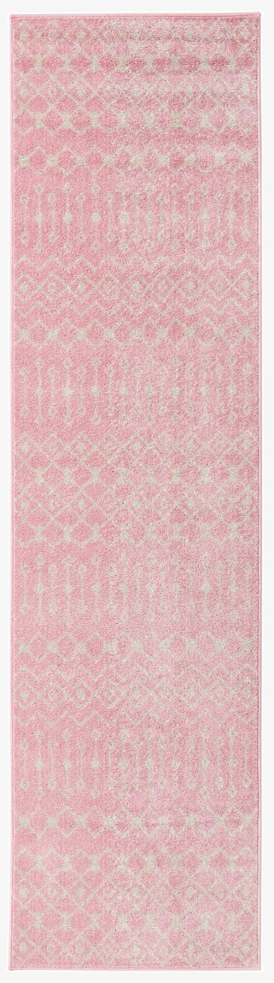 Primary image 2' 7 x 10' Moroccan Trellis Runner Rug