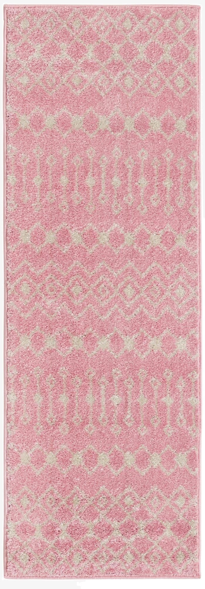 Primary image 2' x 6' Moroccan Trellis Runner Rug