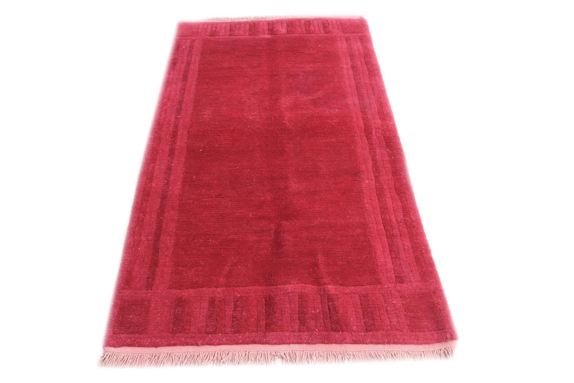3' x 5' 10 Hand Knotted Nepal Wool Runner Rug