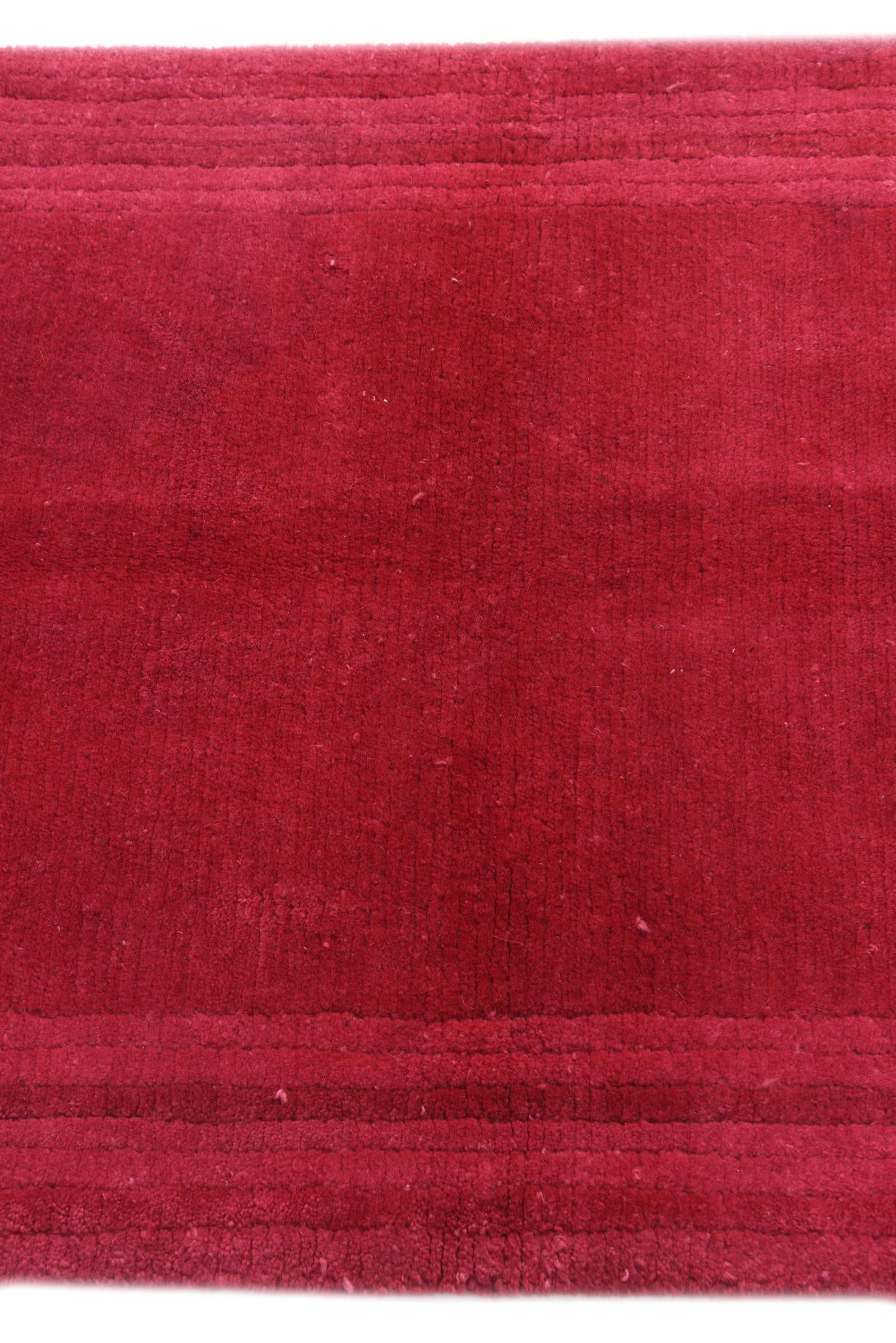 3' x 5' 10 Hand Knotted Nepal Wool Runner Rug