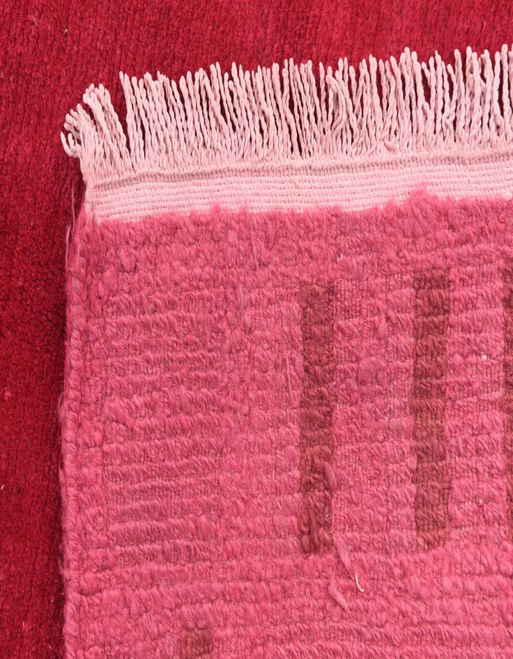 Detail image of 3' x 5' 10  Hand Knotted Nepal Wool Runner Rug