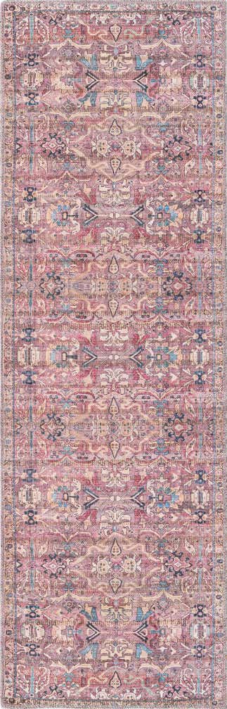 2' x 6' Washable Nostalgia Runner Rug