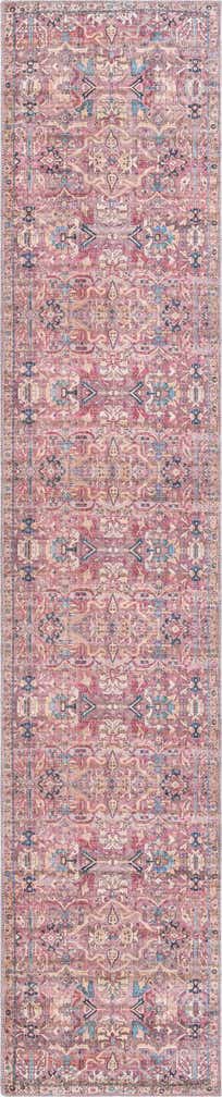 60cm x 305cm Wasbaar Nostalgia Loper Vloerkleed