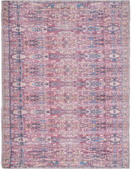 Detail image of 2' 7 x 12' Washable Nostalgia Runner Rug