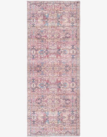 2' x 5' Washable Nostalgia Runner Rug