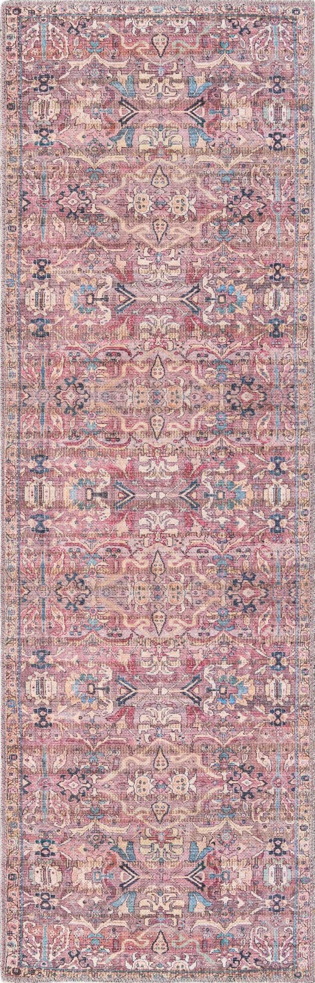 2' x 6'  Washable Nostalgia Runner Rug