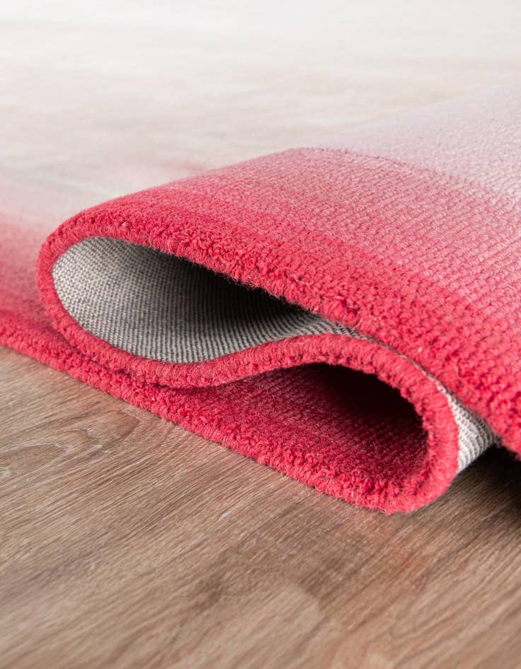 Detail image of 2' x 6' 1 Ombre Wool Runner Rug