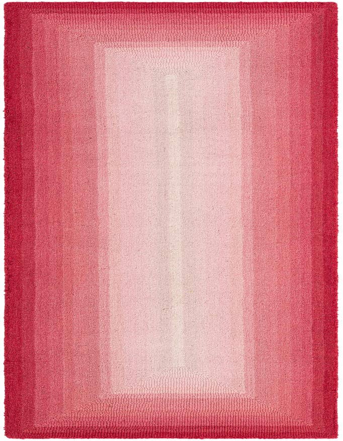 Detail image of 2' x 6' 1 Ombre Wool Runner Rug