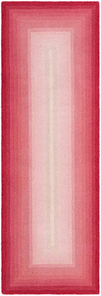 2' x 6' 1 Ombre Wool Runner Rug