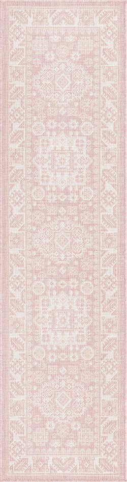 Detail image of 2' x 8' Easy-Clean Aztec Indoor / Outdoor Runner Rug