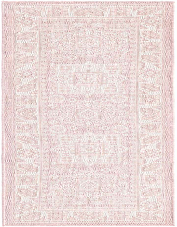 2' x 6' Easy-Clean Aztec Indoor / Outdoor Runner Rug