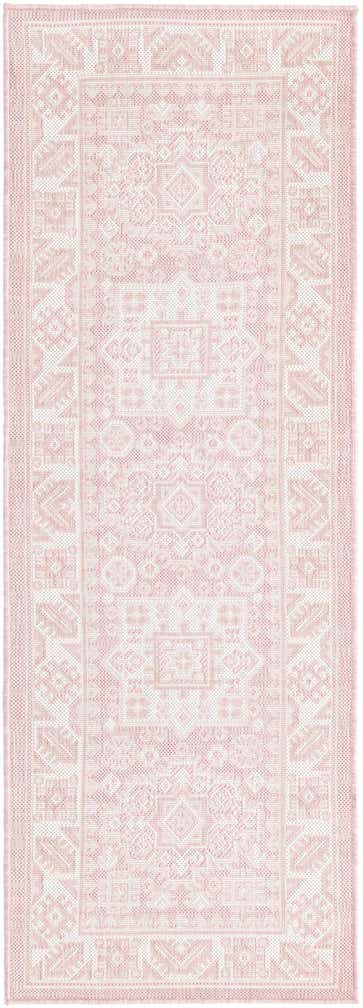 2' x 6' Easy-Clean Aztec Indoor / Outdoor Runner Rug