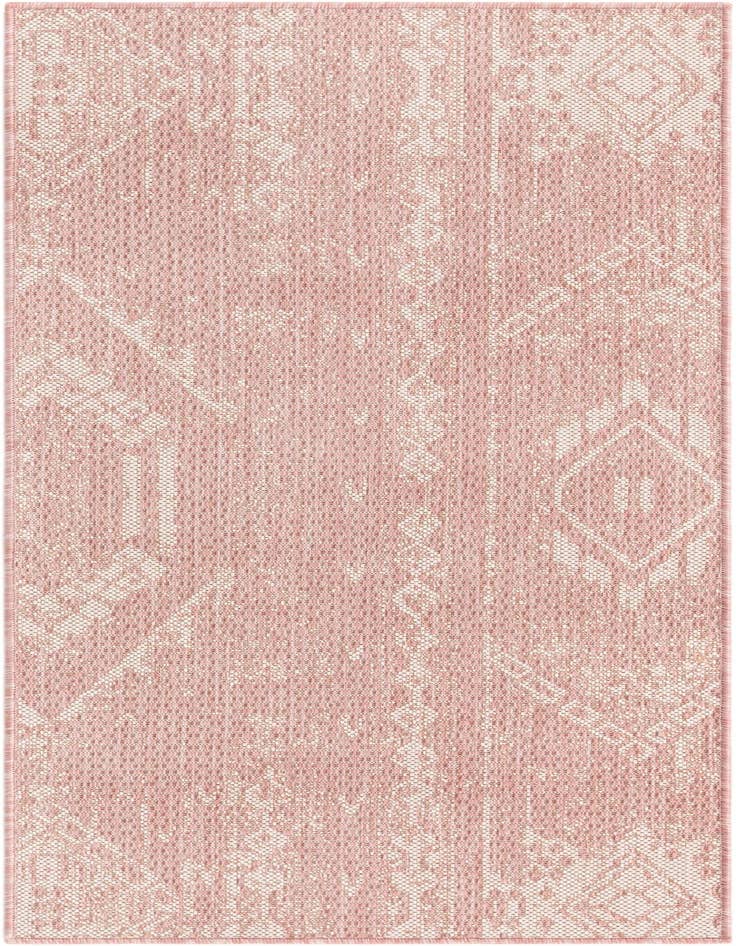 Detail image of 2' x 5' 3 Easy-Clean Bohemian Indoor / Outdoor Runner Rug