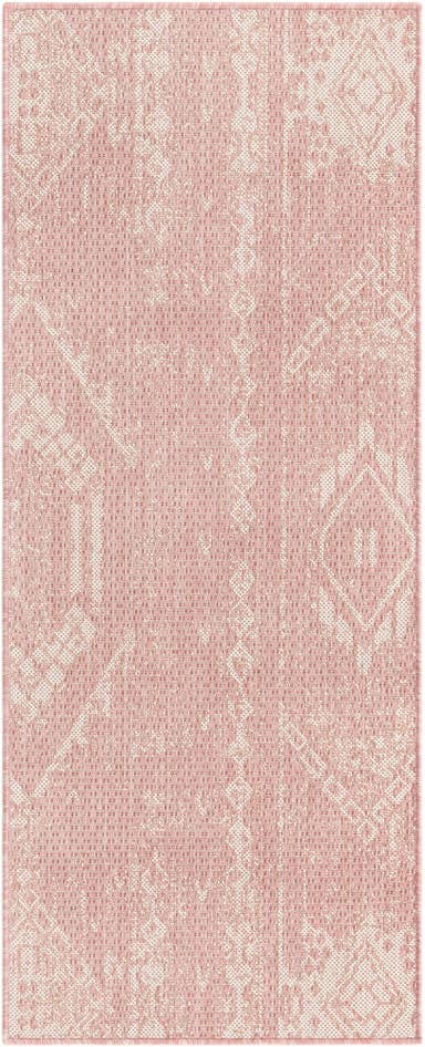 Detail image of 2' x 5' 3 Easy-Clean Bohemian Indoor / Outdoor Runner Rug