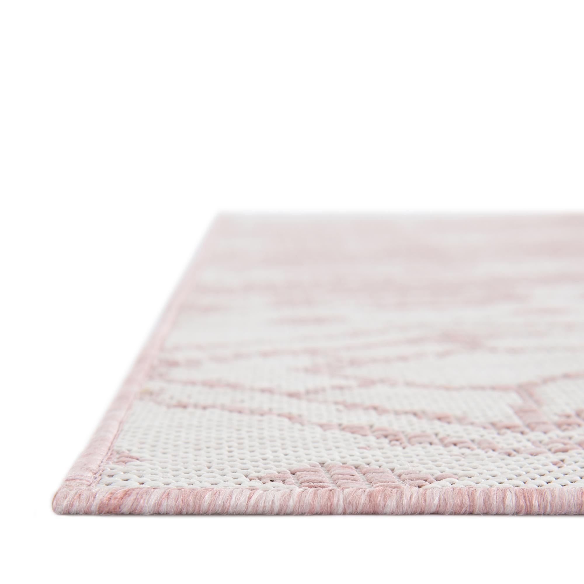 2' 7 x 12' Easy-Clean Bohemian Indoor / Outdoor Runner Rug