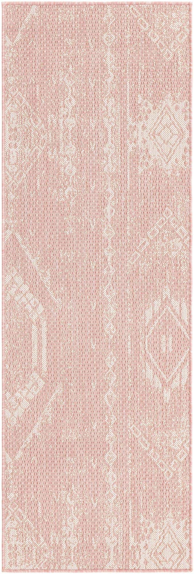 2' x 6' Easy-Clean Bohemian Indoor / Outdoor Runner Rug