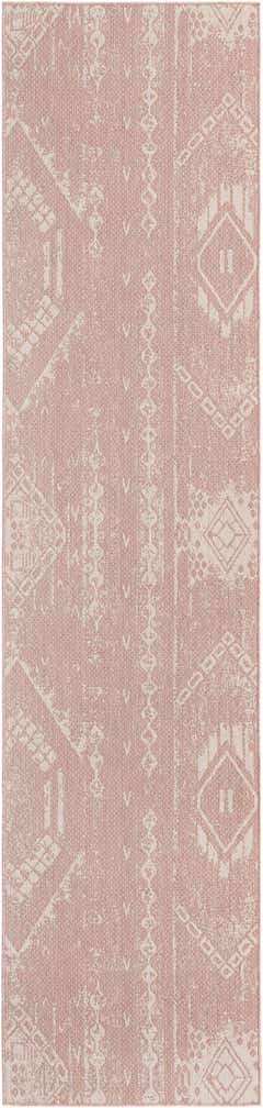 3' 3 x 14' Easy-Clean Bohemian Indoor / Outdoor Runner Rug