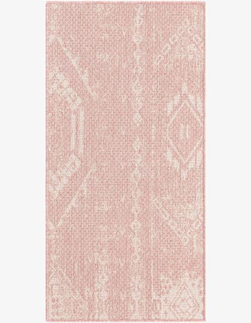 2' x 4' Easy-Clean Bohemian Indoor / Outdoor Runner Rug