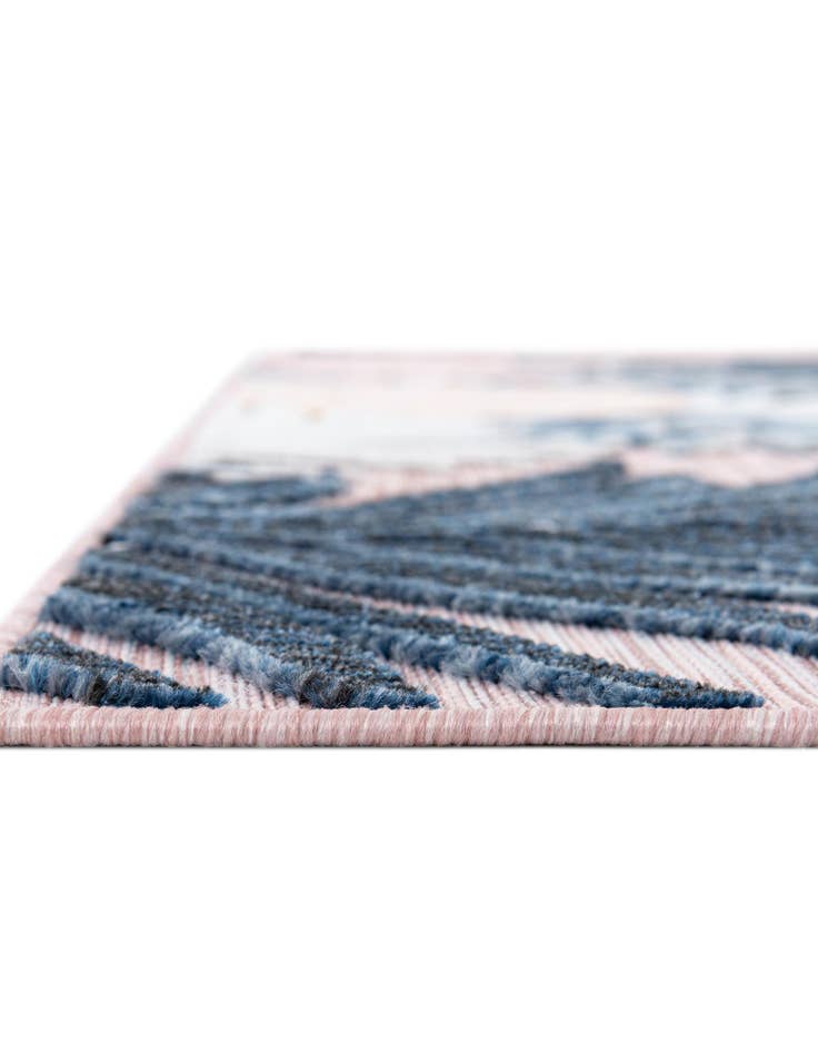 Detail image of 2' 2 x 5' 3 Easy-Clean Botanical Indoor / Outdoor Runner Rug