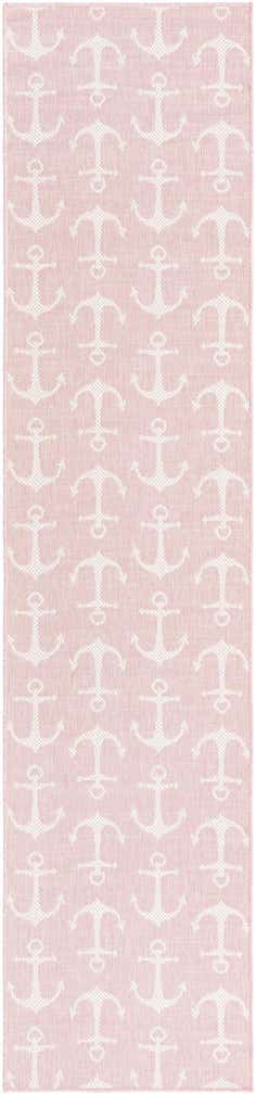 2' 7 x 12' Easy-Clean Coastal Indoor / Outdoor Runner Rug
