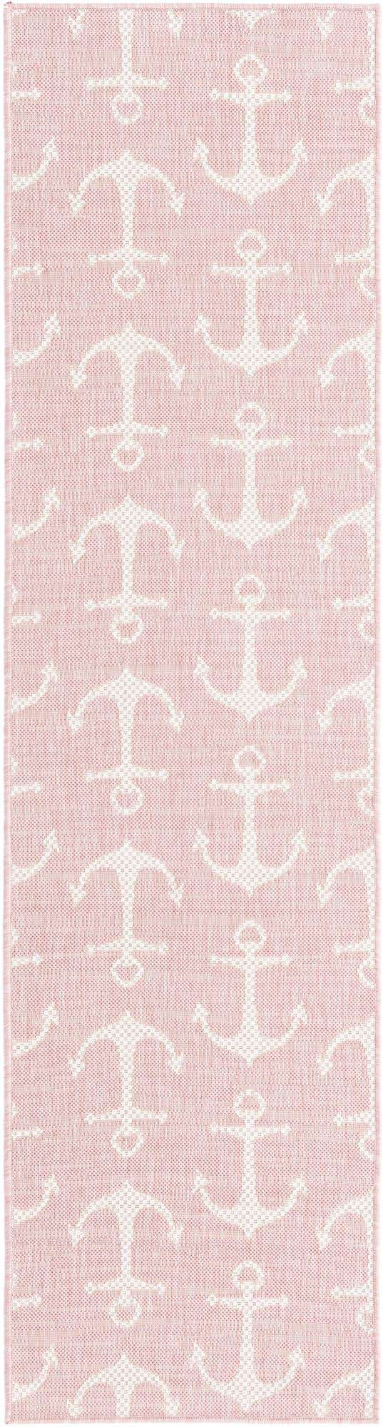 2' x 8' Easy-Clean Coastal Indoor / Outdoor Runner Rug