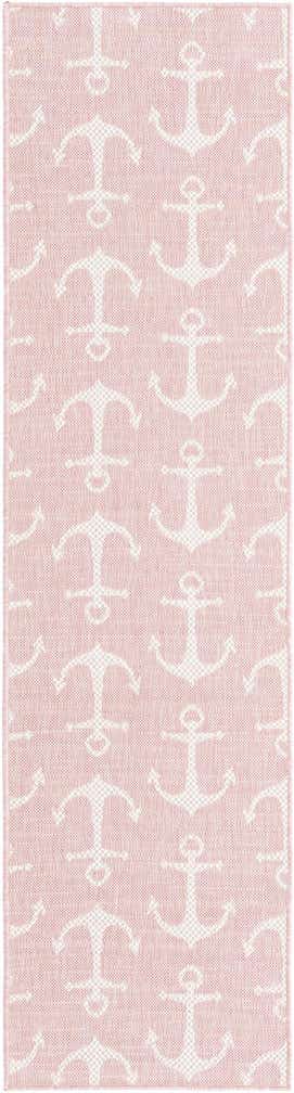 2' x 8' Easy-Clean Coastal Indoor / Outdoor Runner Rug