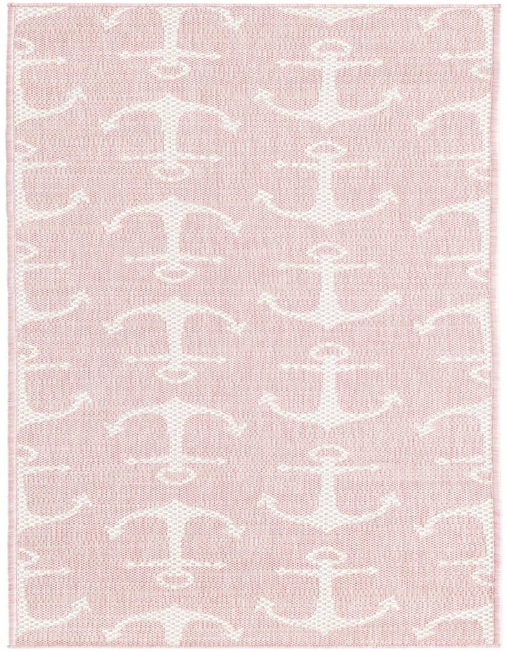 Detail image of 2' x 6' Easy-Clean Coastal Indoor / Outdoor Runner Rug