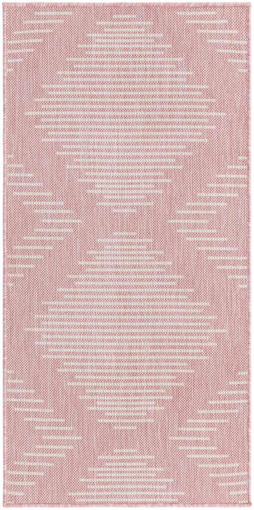 2' x 4' Easy-Clean Modern Indoor / Outdoor Runner Rug