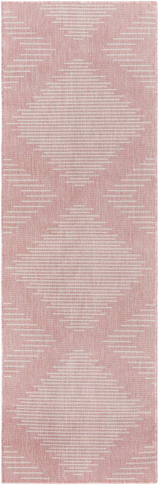 Detail image of 2' x 8' Easy-Clean Modern Indoor / Outdoor Runner Rug