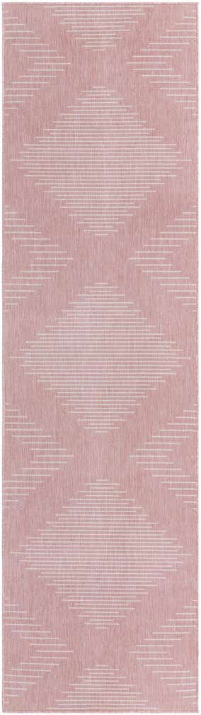 2' 7 x 12' Easy-Clean Modern Indoor / Outdoor Runner Rug