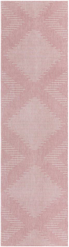 Detail image of 2' 7 x 12' Easy-Clean Modern Indoor / Outdoor Runner Rug