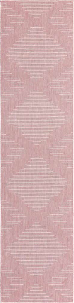 3' 3 x 14' Easy-Clean Modern Indoor / Outdoor Runner Rug