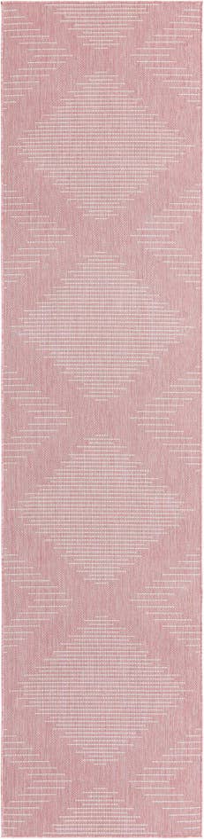 Detail image of 3' 3 x 14' Easy-Clean Modern Indoor / Outdoor Runner Rug