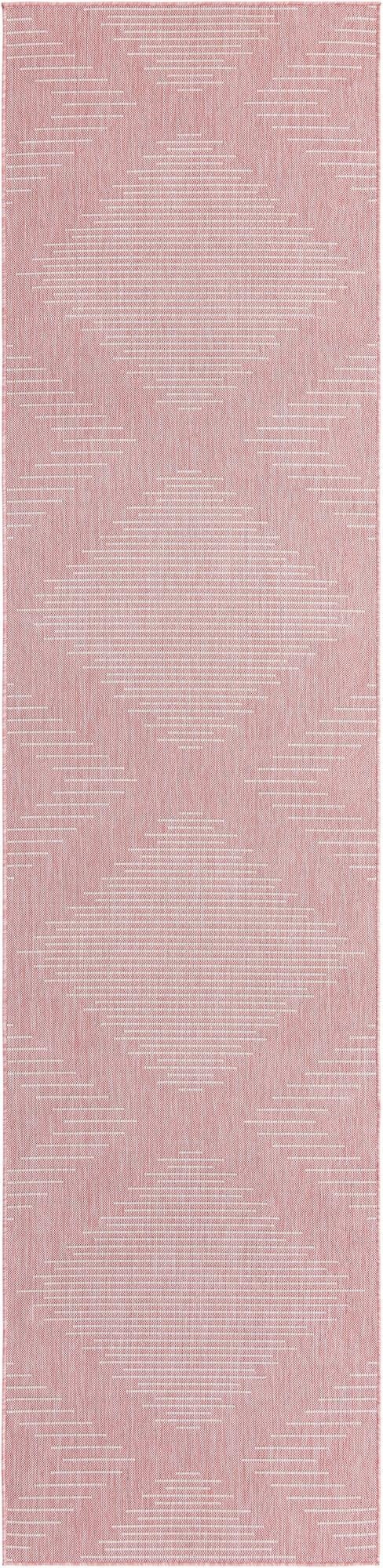 Primary image 3' 3 x 14'  Washable Modern Indoor / Outdoor Runner Rug