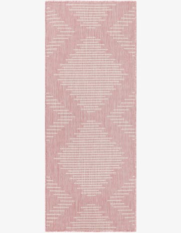 2' x 5' 3 Easy-Clean Modern Indoor / Outdoor Runner Rug