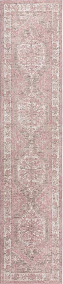 Detail image of 2' 7 x 12' Easy-Clean Traditional Indoor / Outdoor Runner Rug