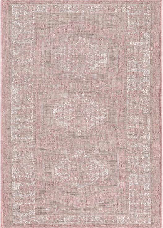 2' x 8' Easy-Clean Traditional Indoor / Outdoor Runner Rug