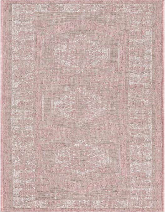 2' x 8' Easy-Clean Traditional Indoor / Outdoor Runner Rug