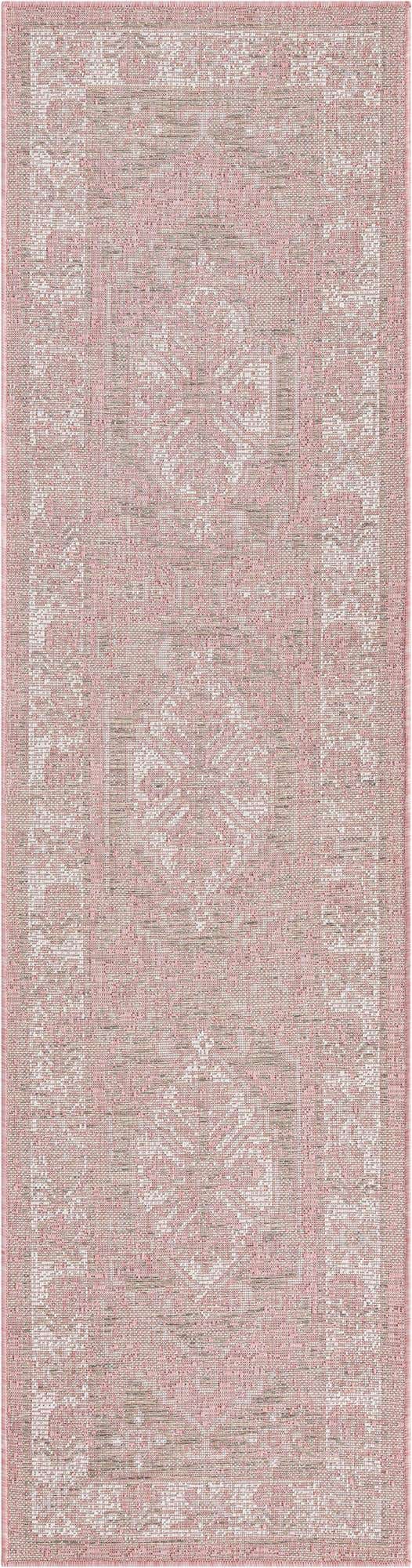 2' x 8' Easy-Clean Traditional Indoor / Outdoor Runner Rug