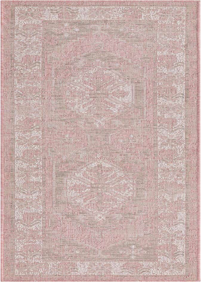 2' x 6' Easy-Clean Traditional Indoor / Outdoor Runner Rug