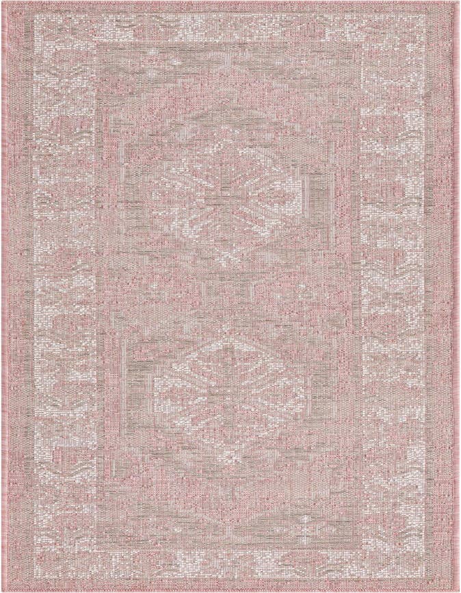 Detail image of 2' x 6' Easy-Clean Traditional Indoor / Outdoor Runner Rug