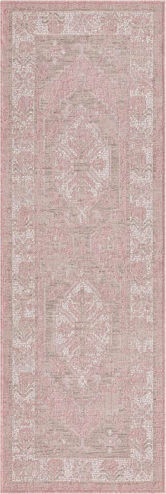 2' x 6' Easy-Clean Traditional Indoor / Outdoor Runner Rug
